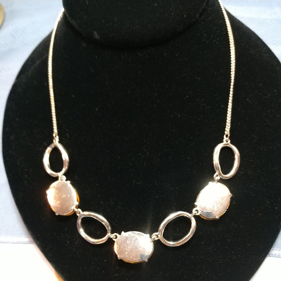 Vintage Avon Choker Necklace Silvertone - Picture 7 of 9